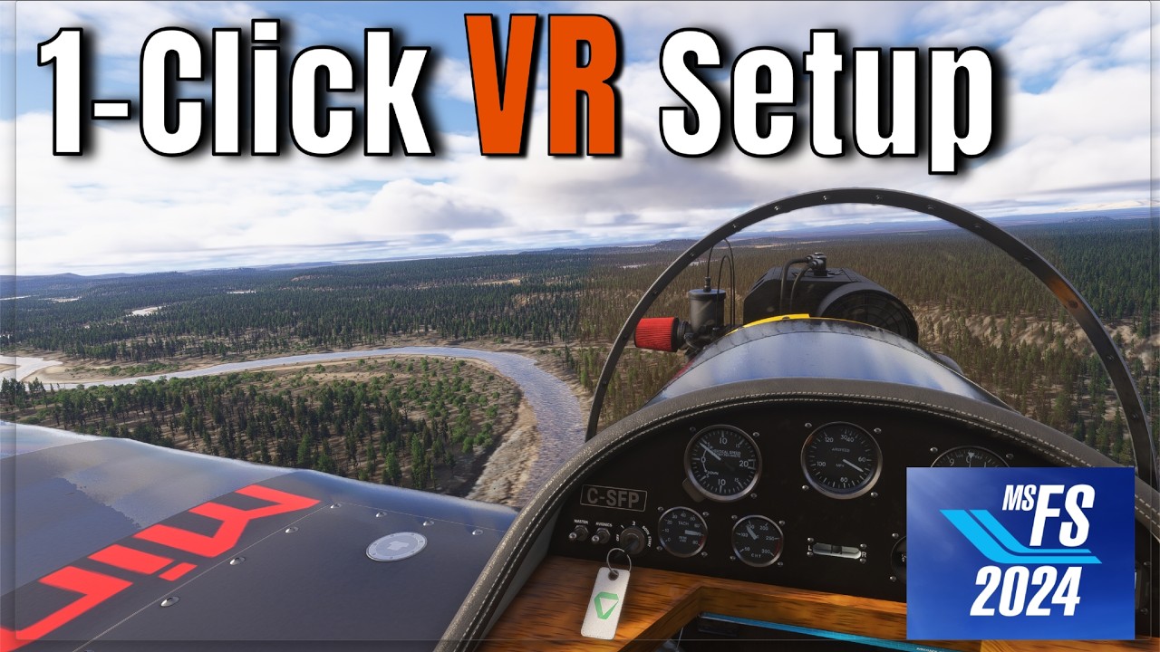 A New Free Tool for Smoother MSFS 2024 VR –Easy Setup Guide