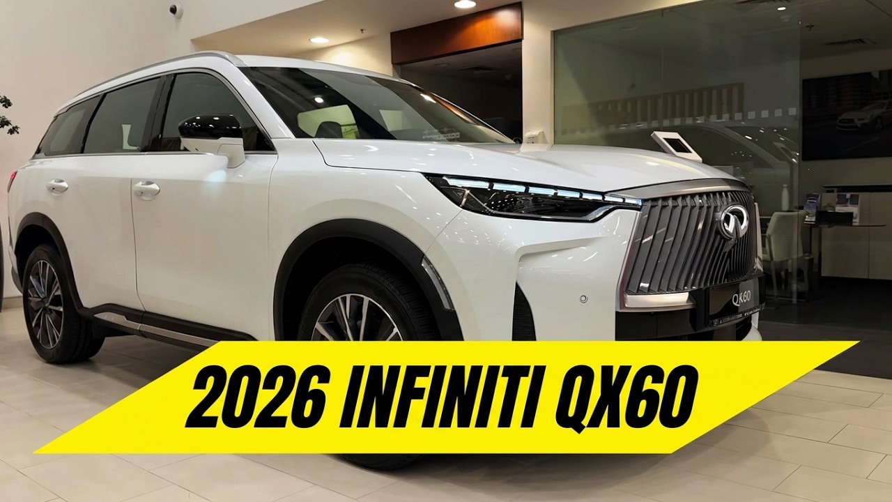 2026 Infiniti QX60 Facelift – Up-Close Walkaround