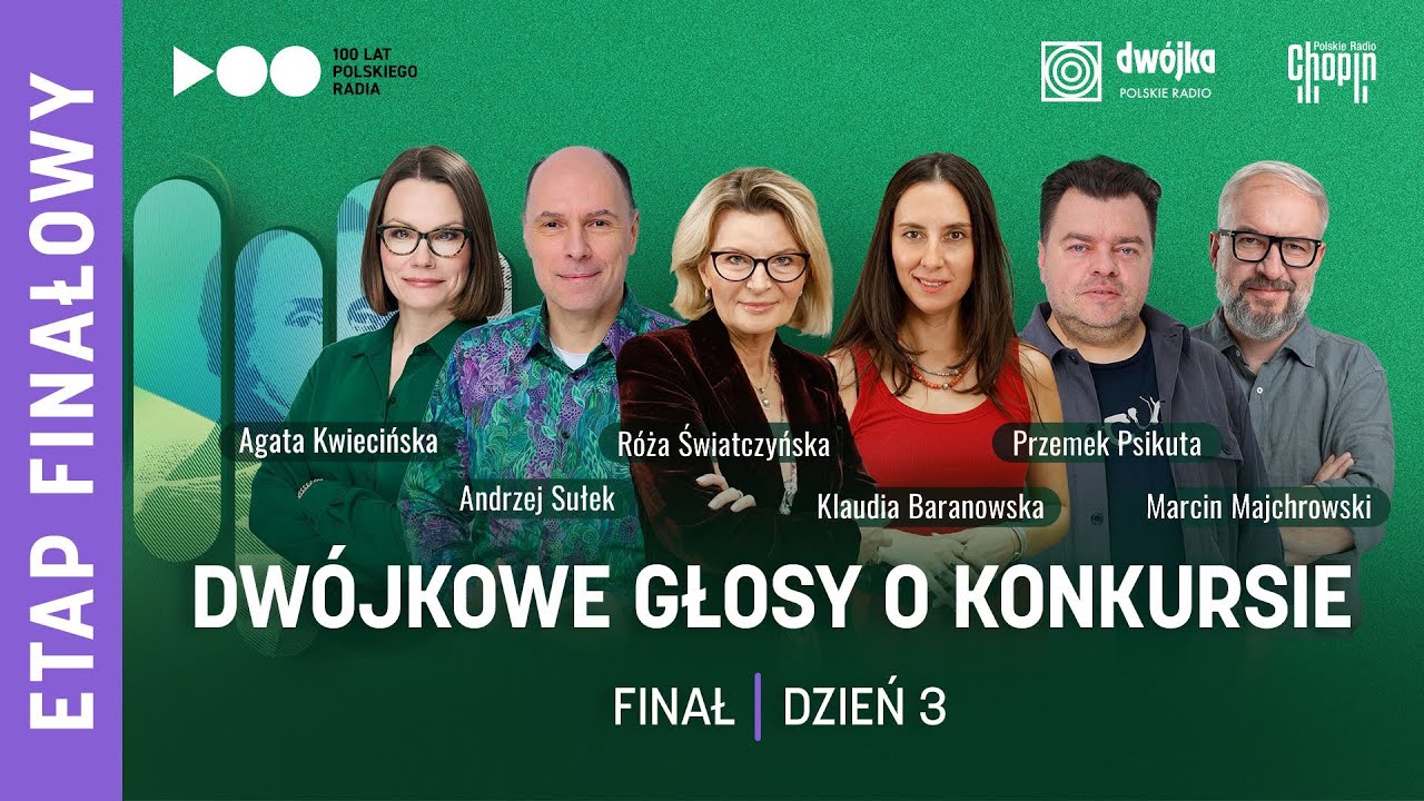 Studio Konkursowe Dwójki | XIX Konkurs Chopinowski – Finał, Dzień 3