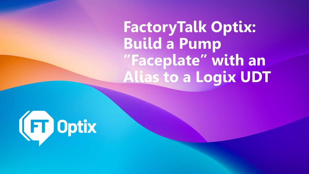 Учебное пособие по FactoryTalk Optix — создание лицевой панели насоса с псевдонимом для UDT-объек...