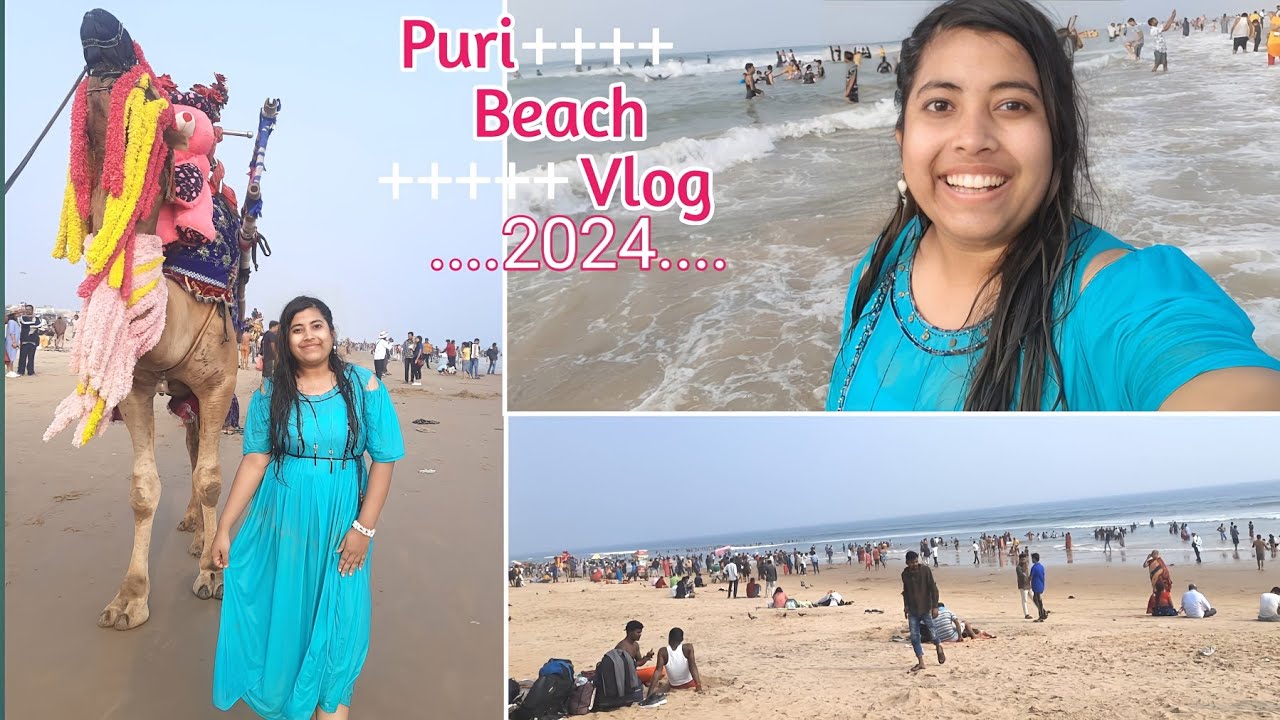 Puri Beach Vlog | Golden Beach | Jagannath Temple Puri Beach Vlog 2024 ❤️