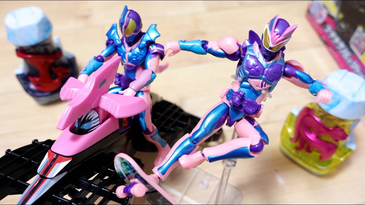 プテラ & ジャッカルにフォームチェンジ！リバイスリミックスフィギュア プテラゲノム・ジャッカルゲノムセット レビュー！巨大ドローンとスケボーもちゃんと付いてくるぞー！