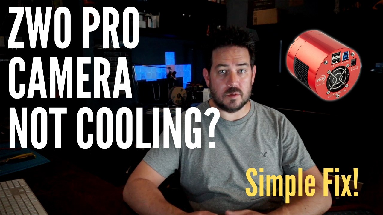 ZWO Camera Cooling FIXED! | ASI Pro Not Cooling? Here's a Solution