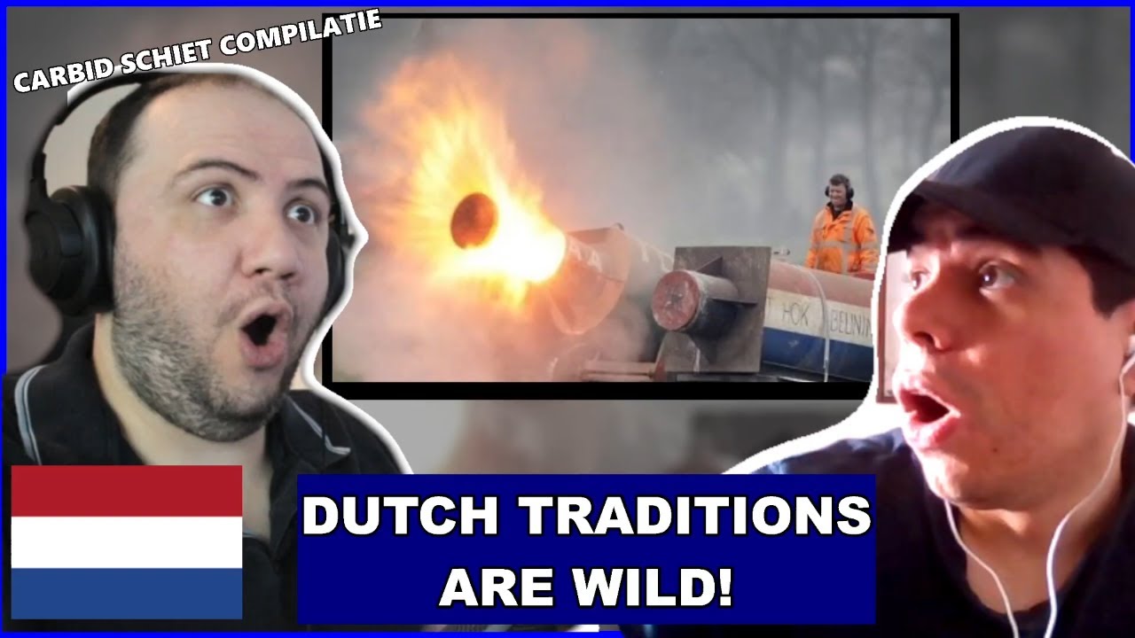 DUTCH NEW YEAR'S EVE TRADITION IS WILD! - TEACHER PAUL REACTS