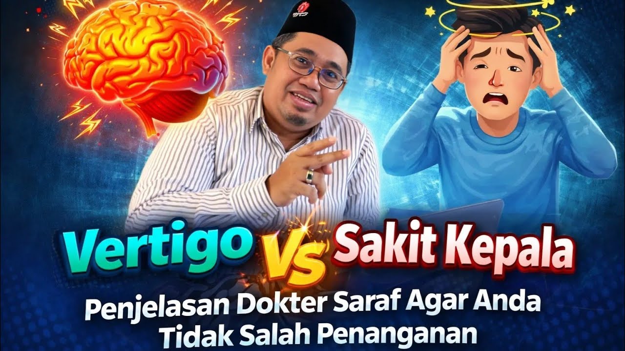 Vertigo vs Sakit Kepala: Berikut Penjelasan Dokter Saraf Agar Anda Tidak Salah Penanganan!