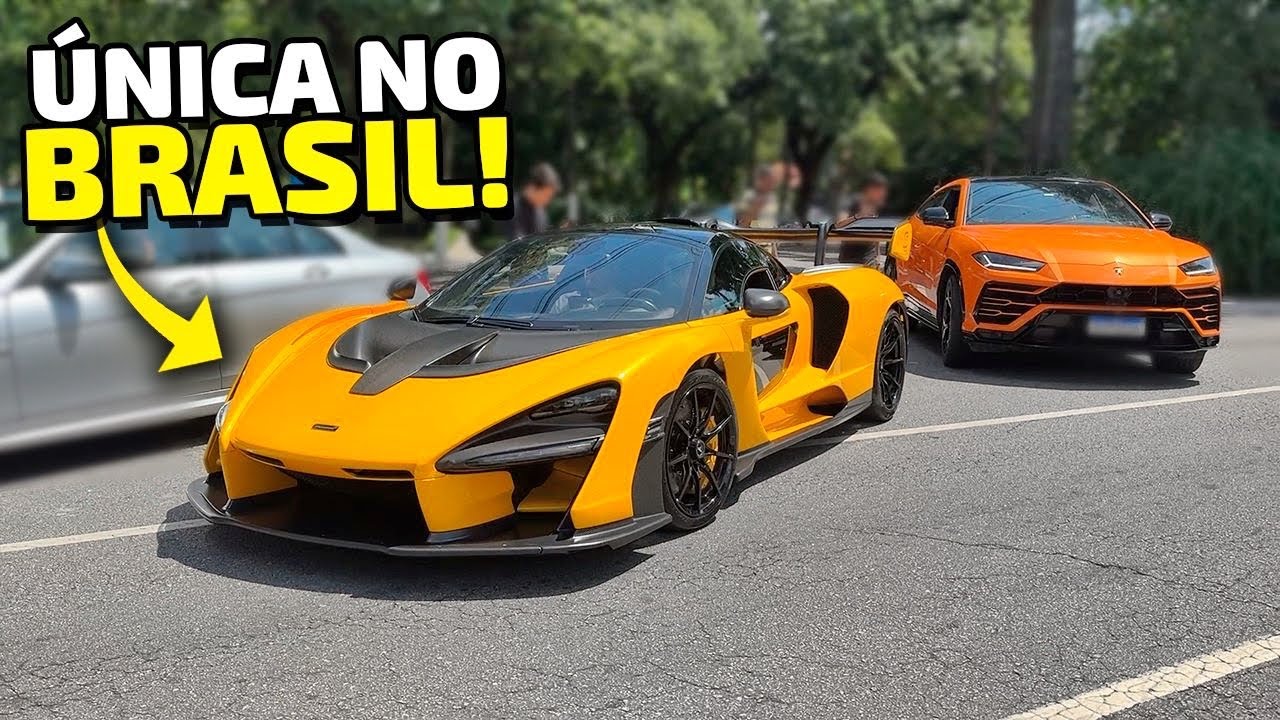 MCLAREN SENNA ÚNICA ACELERANDO TUDO 🇧🇷🔥