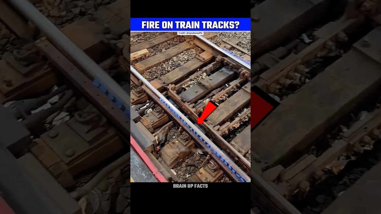 Akhir Train Tracks Main Aag Kyon Lagate Hain?😱