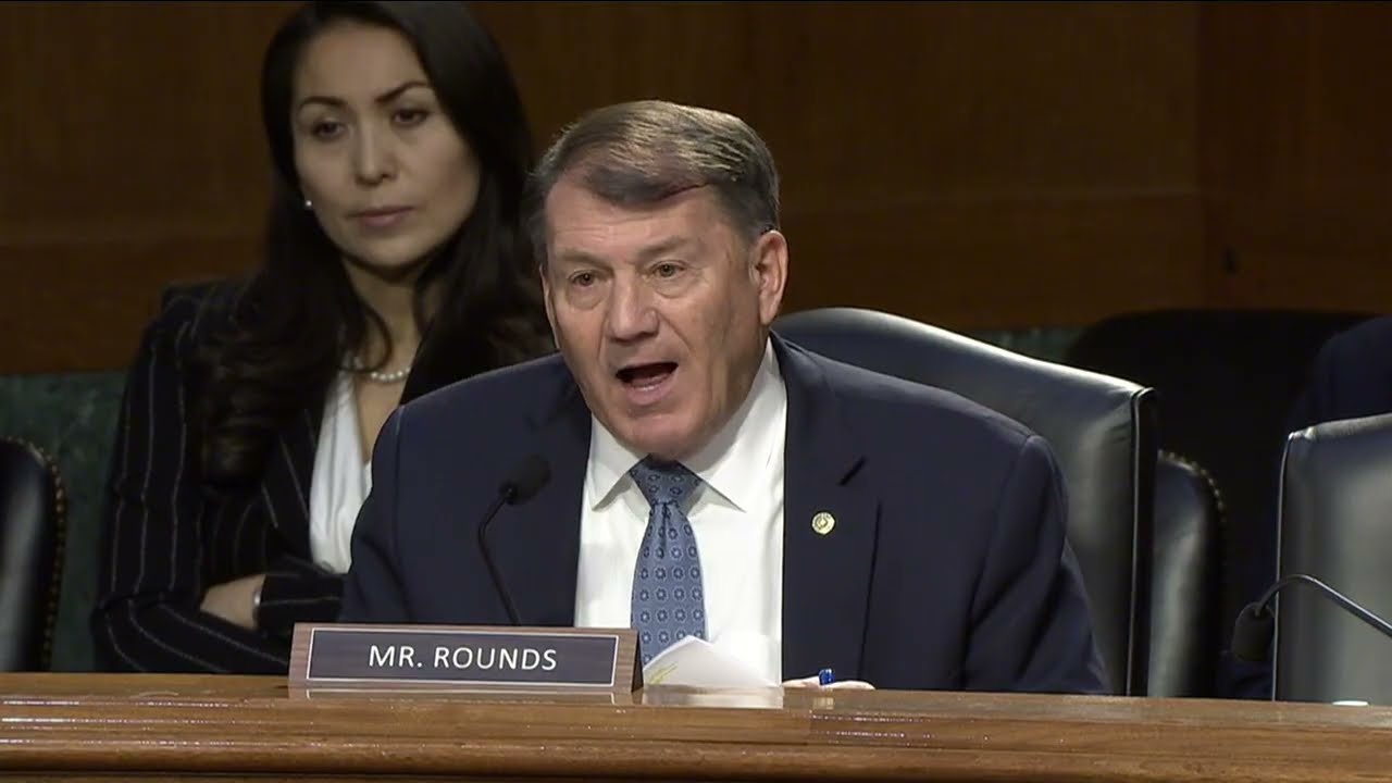Rounds Questions LTG Joshua Rudd at a Senate Select Committee on Intelligence Hearing