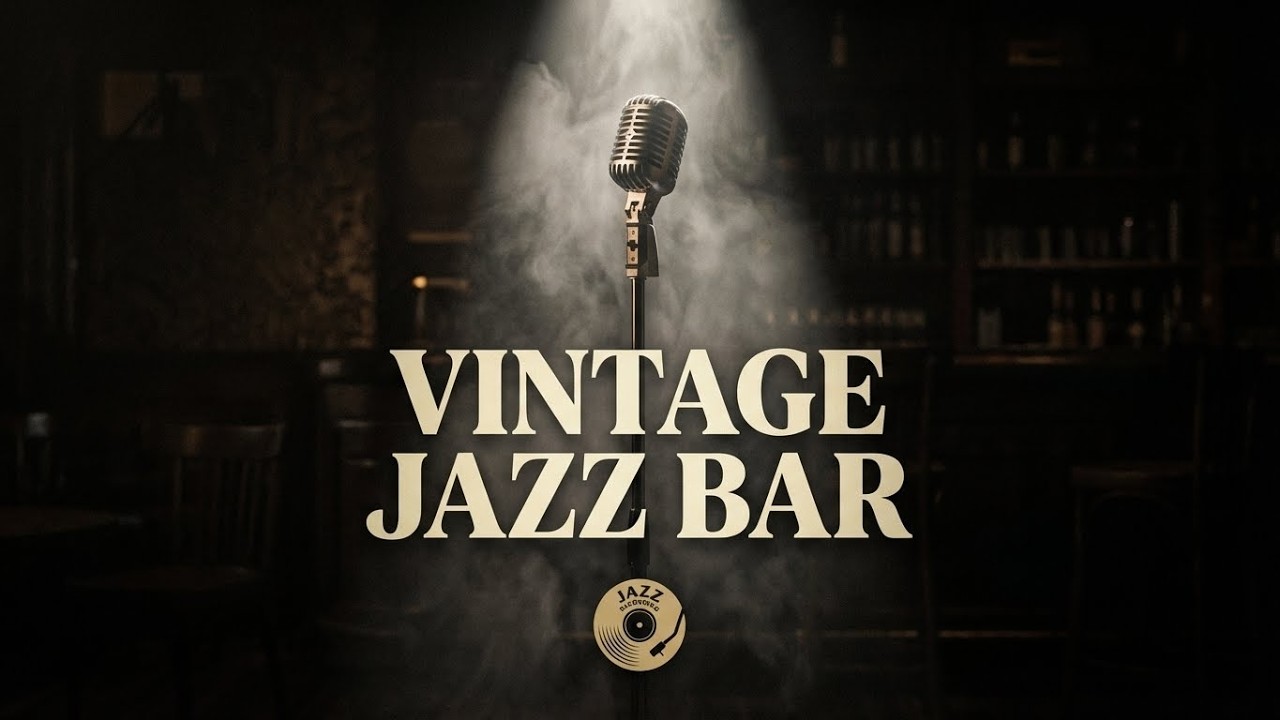 Vintage Jazz Bar – 1980s Film Look