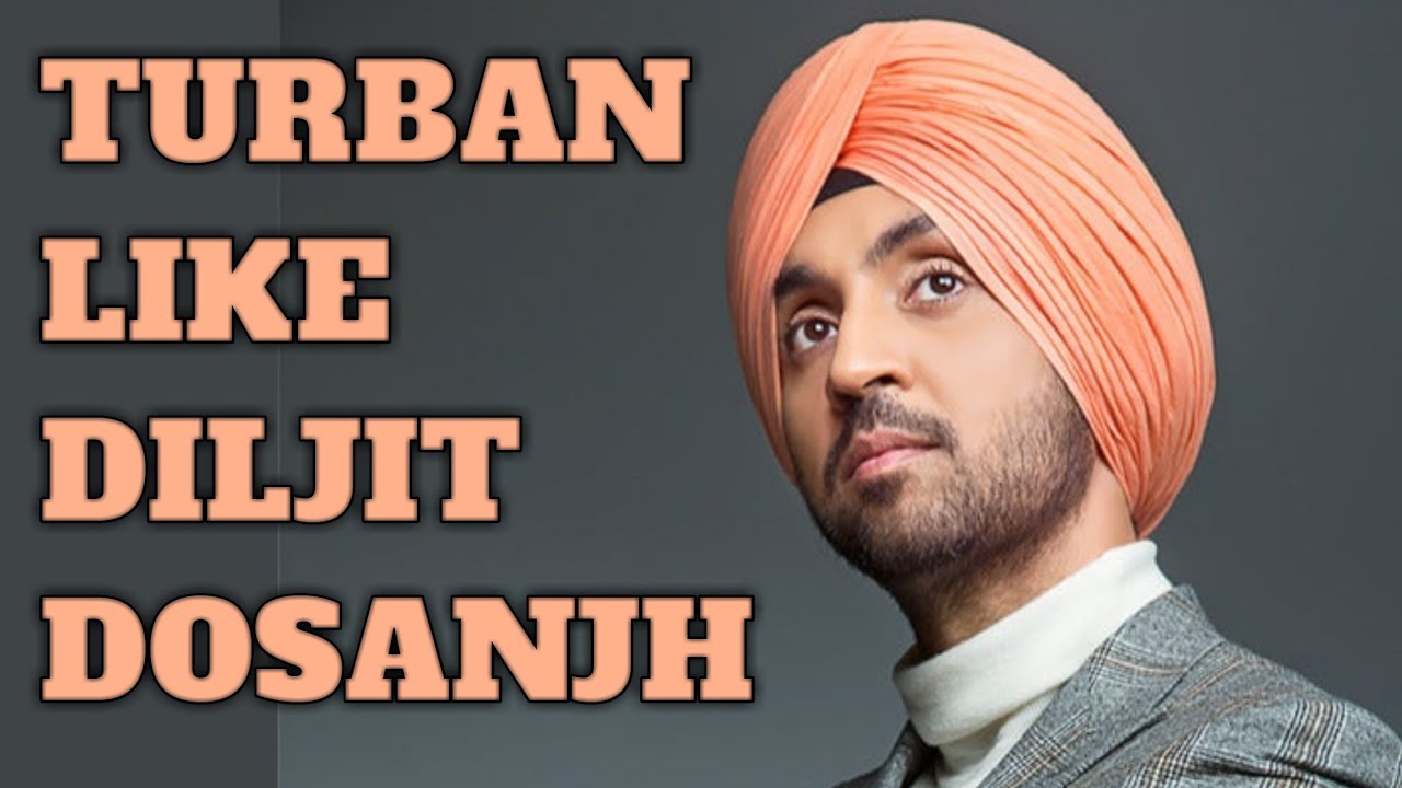How to tie Turban like Diljit Dosanjh | Wattan wali Pagg 5.5 meter | Freestyle Turban Tutorial