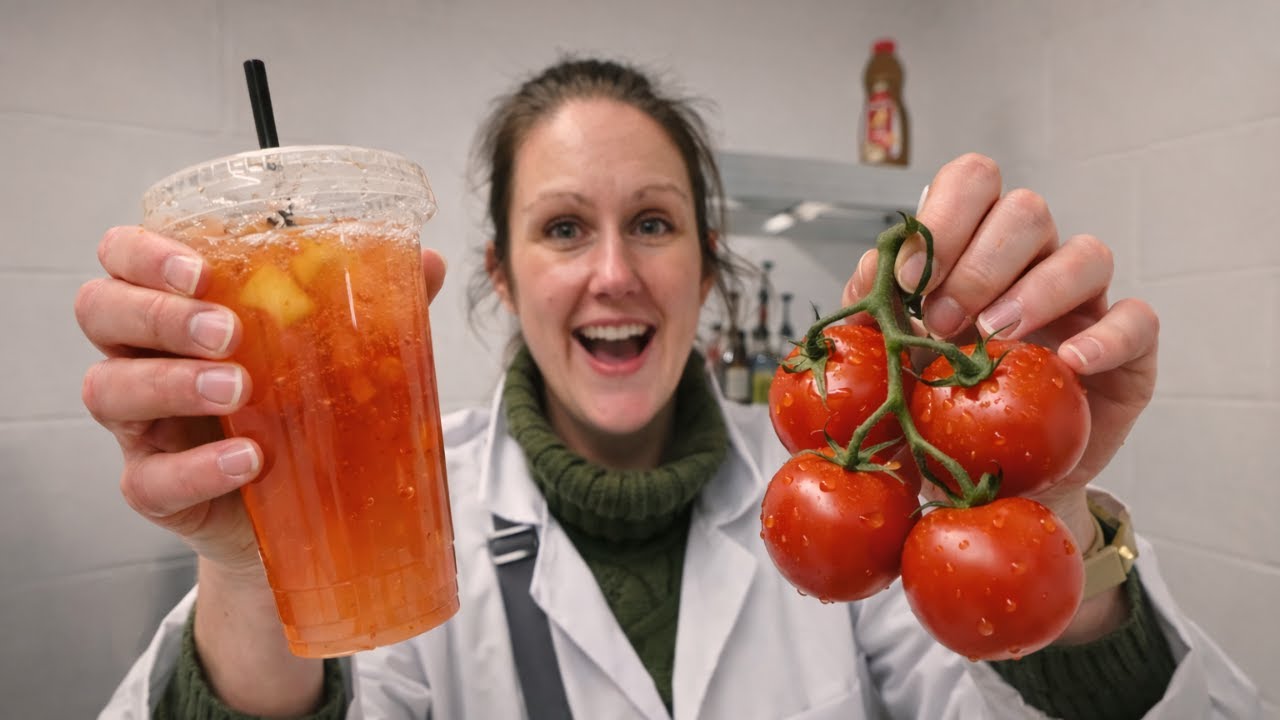 Tomato Lemonade? A legit drink? Lemonade Lab Ep 2!
