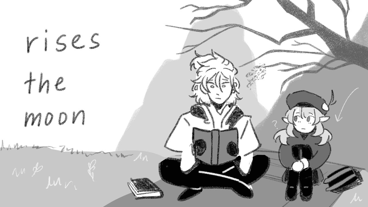 rises the moon - genshin animatic
