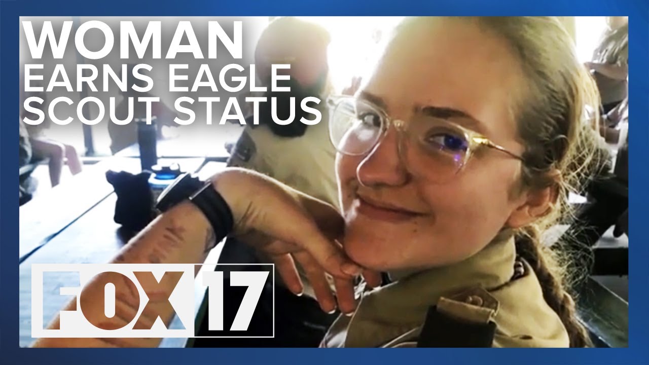 West Michigan Woman Earns Eagle Scout Honor