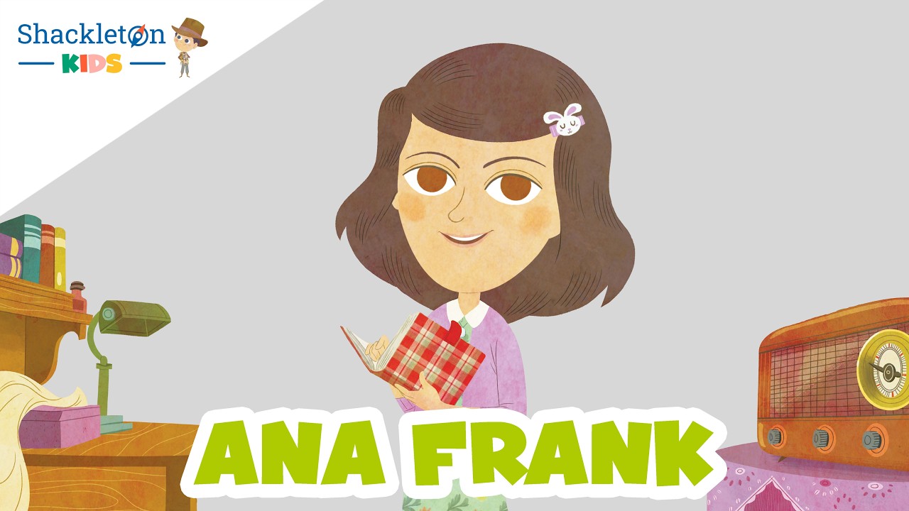 Ana Frank | Biografía en cuento para niños | Shackleton Kids