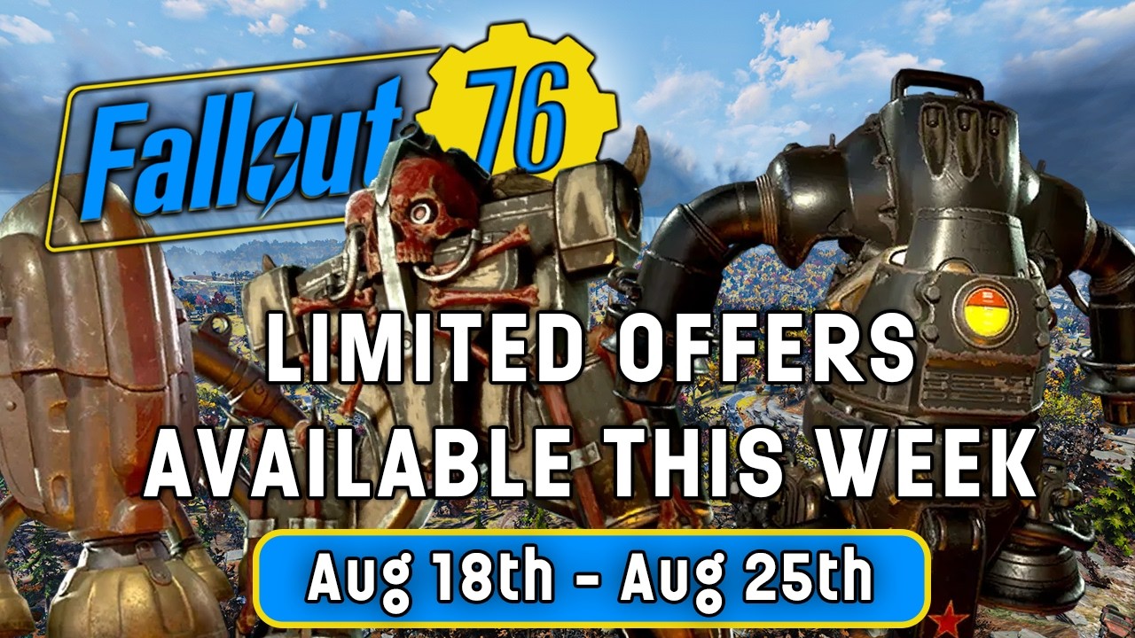 Ограниченные по времени предложения в Атомной лавке Fallout 76 на этой неделе