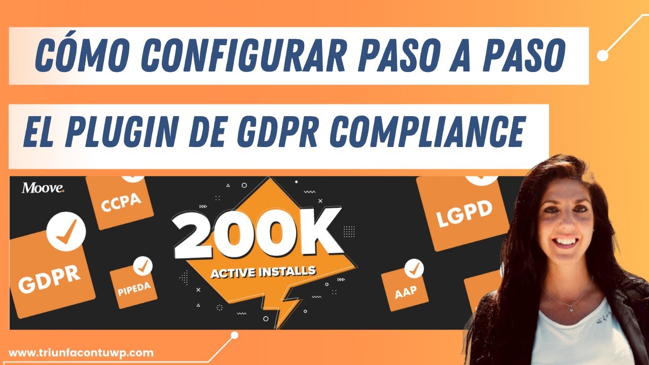 ➤ Plugin [ GDPR Compliance ] configura la Ley de cookies