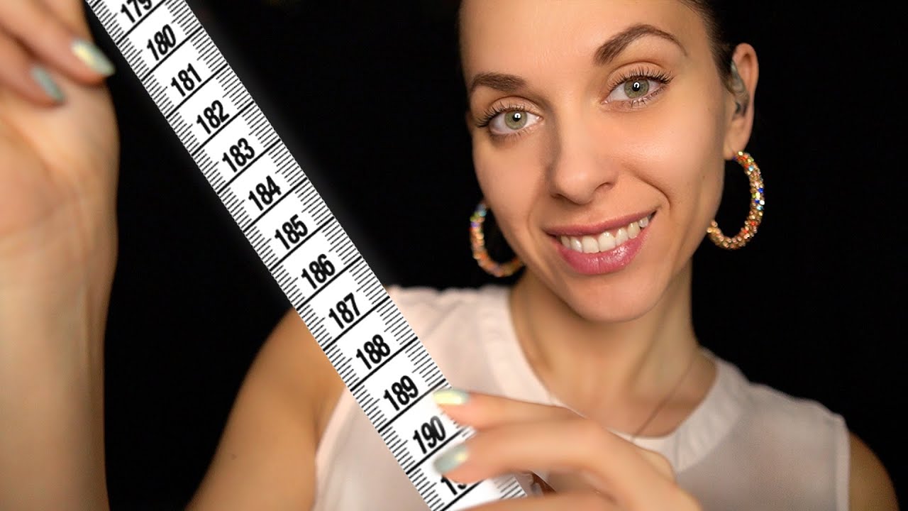 ASMR Measuring Your Face & Writing It Down Roleplay for SLEEP