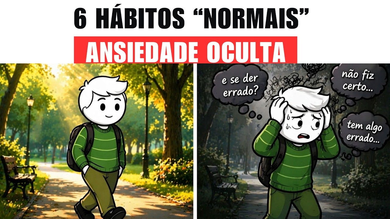 6 h&aacute;bitos &ldquo;normais&rdquo; que podem indicar ansiedade silenciosa (psicologia)