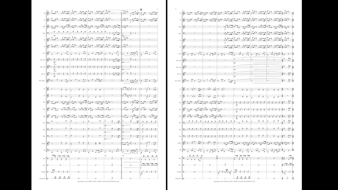 Cumbia Sobre el Mar (for Concert Band/Harmonie)