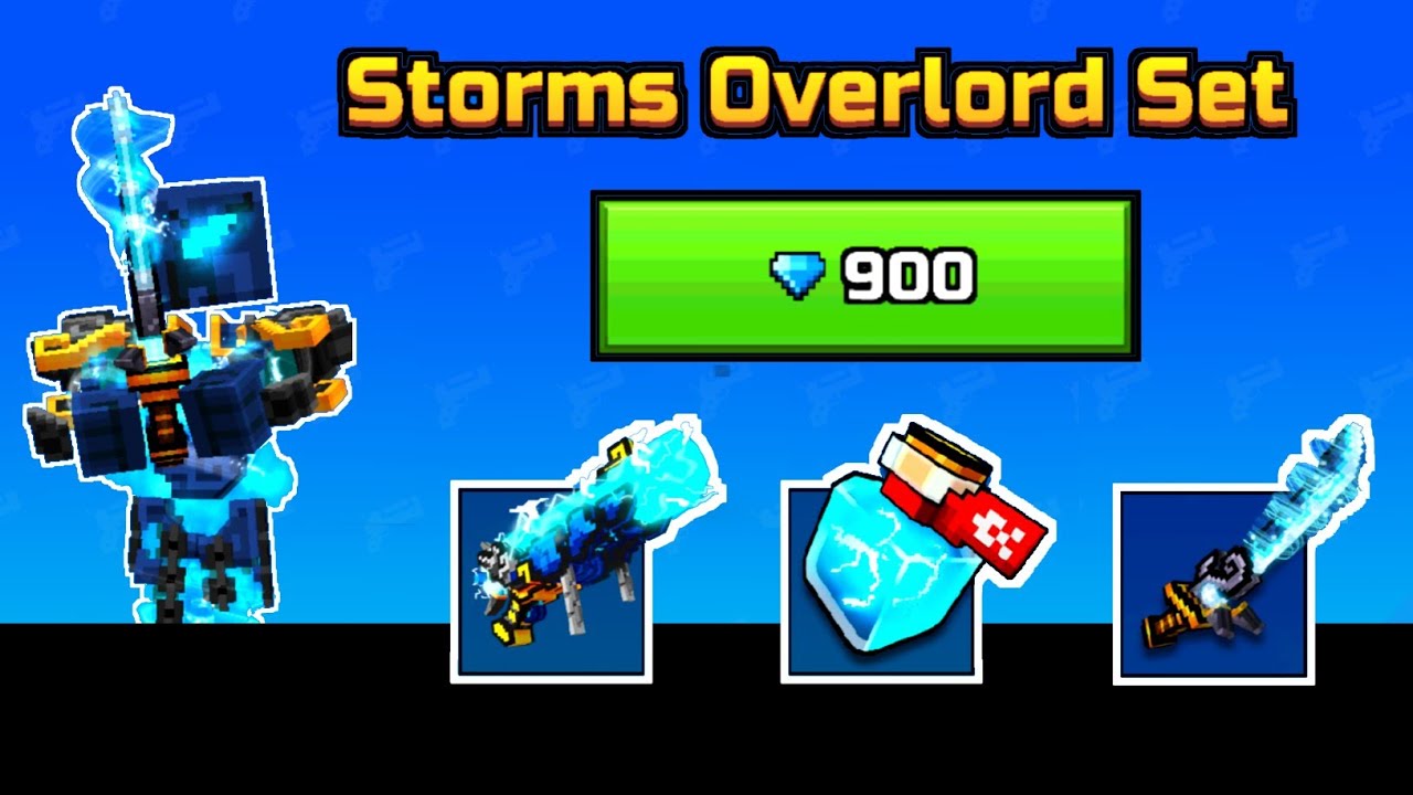 Full Set for 900 Gems - Pixel Gun 3D