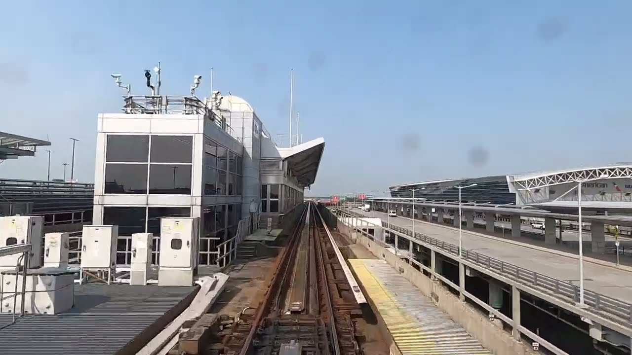 JFK AirTrain From JFK Airport Federal Circle to Jamaica