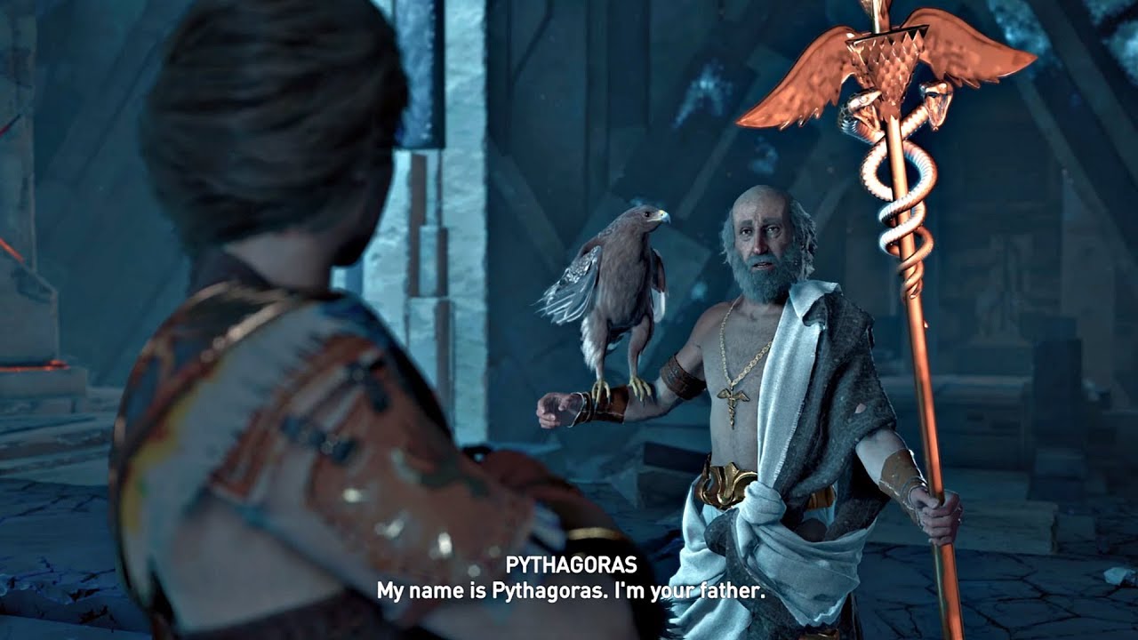 Assassin's Creed Odyssey - Kassandra Meets Her Real Father Pythagoras