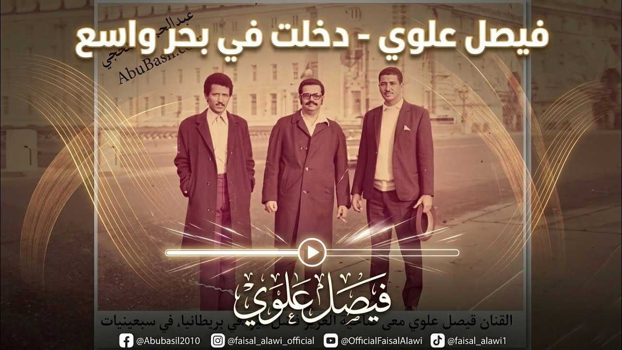 دخلت في بحر واسع -  فيصل علوي