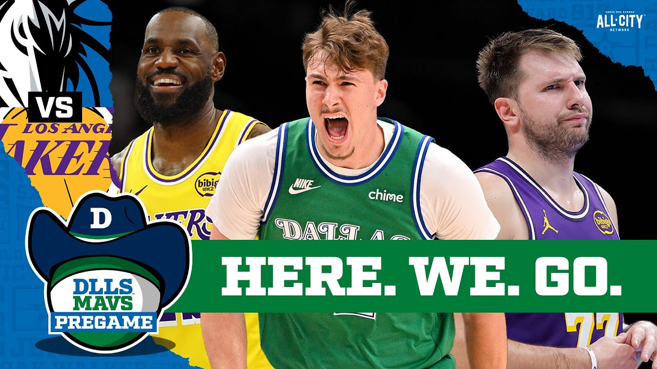 Luka Dončić Returns To Take On The Dallas Mavericks On Snowy Saturday Night | DLLS MAVS PREGAME