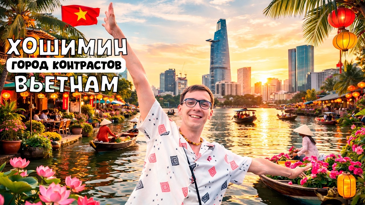 Хошимин – город контрастов / Выходные во Вьетнаме