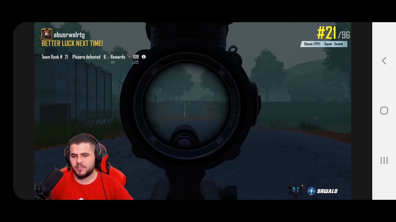 DL-Aron vs Abusrwal |sanhok AWM scoop 3x