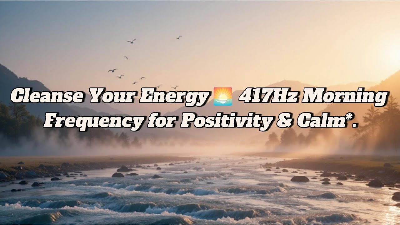 417Hz Morning Frequency for Energy Cleanse