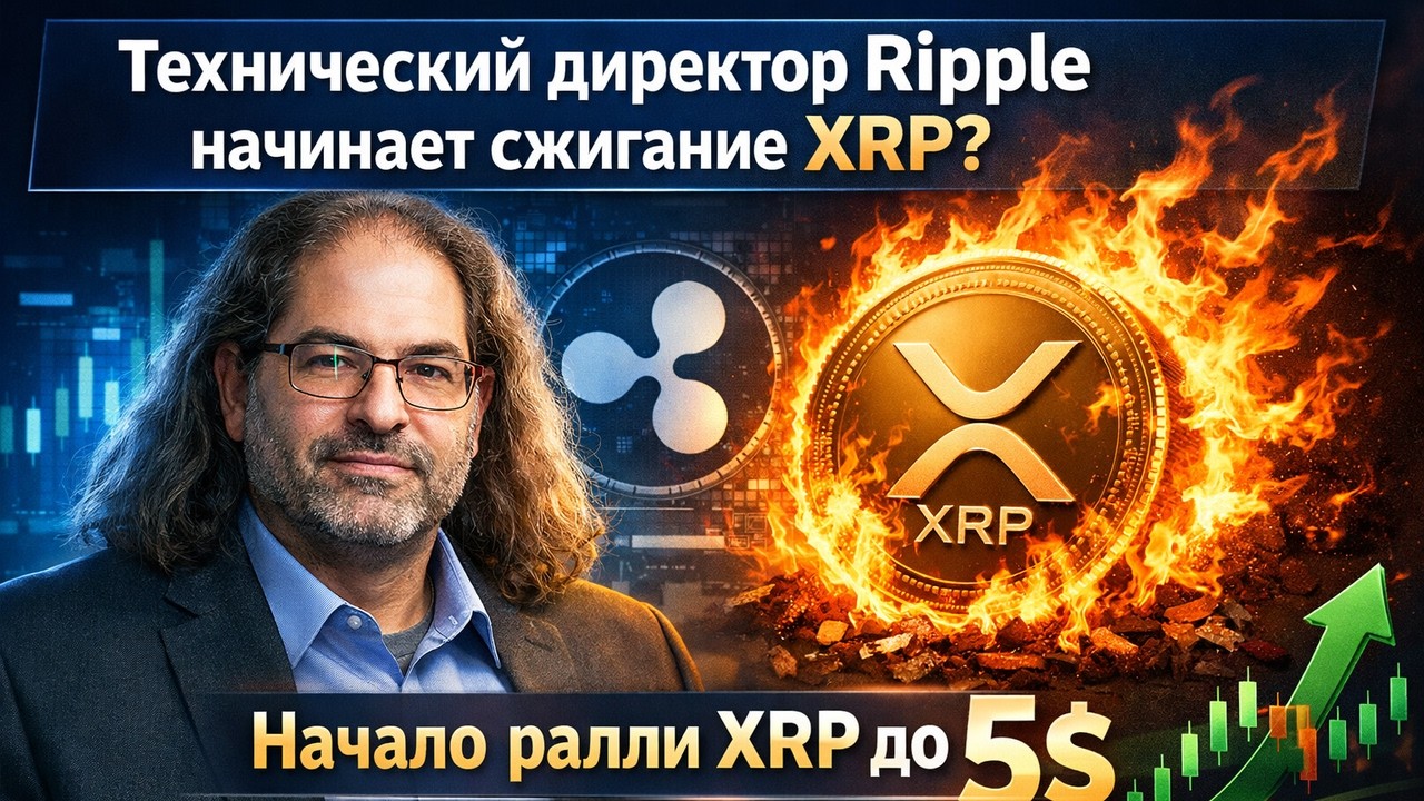 🔥 Технический директор Ripple начинает сжигание XRP? - Начало ралли XRP до 5$