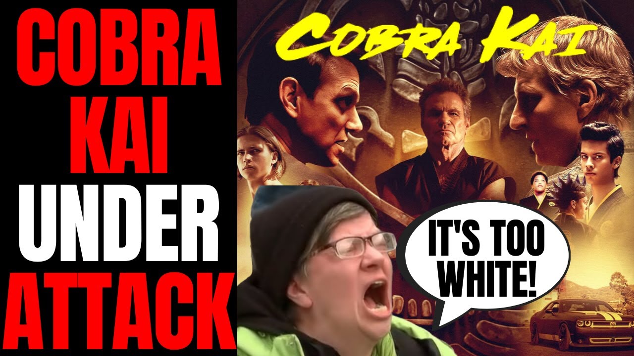 Cobra Kai UNDER ATTACK From Woke Media | They Say Netflix Show Is Too White!
