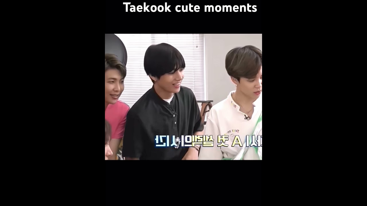 Taekook cute moments ❤️💜#vkook#youtubeshort #shortsvideo #shorts