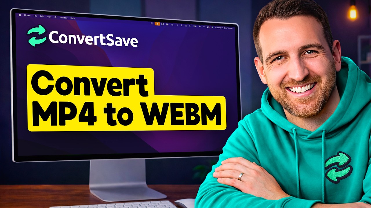 Как конвертировать MP4 в WEBM