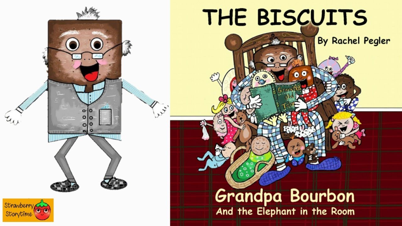 Grandpa Bourbon and the Elephant in the room by Rachel Pegler #bedtimestories