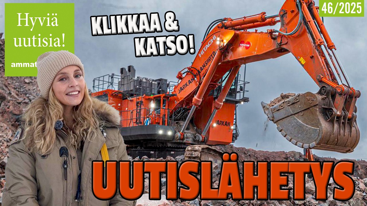 Hyviä uutisia! vko. 46/2025 – viikon kiinnostavin uutislähetys!