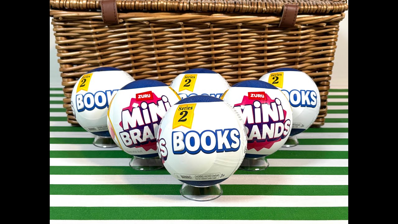 Unboxing Series 2 Mini Brands Books!