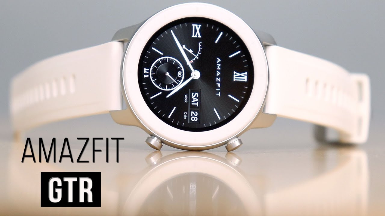 Amazfit GTR Smartwatch with 12 days Battery Life - Watch before you buy!