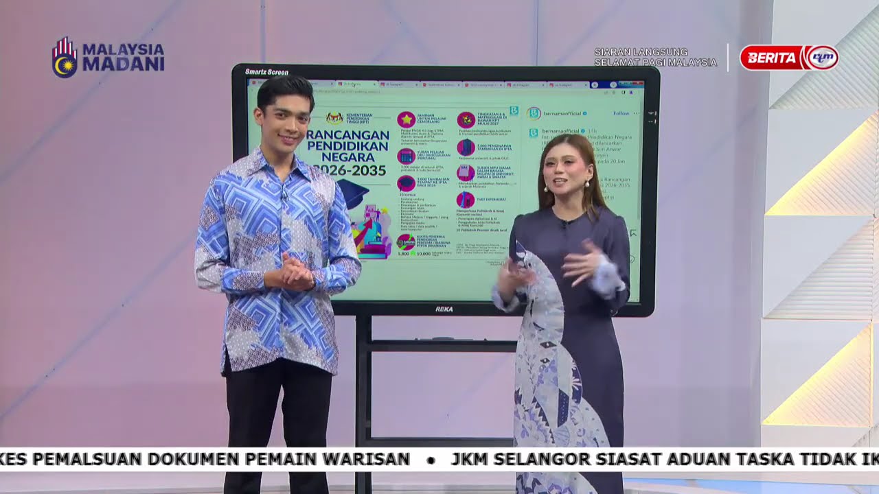 22 JAN 2026 - SPM - PERKEMBANGAN TERKINI DALAM DAN LUAR NEGARA