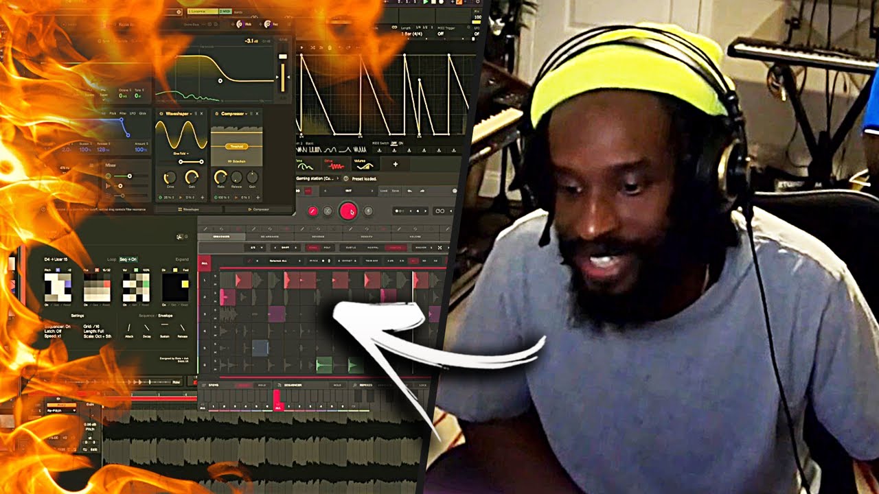 Dahi *Kendrick Lamar, J Cole, 21 Savage Producer* Making a Fire Beat on STREAM 🤯🔥