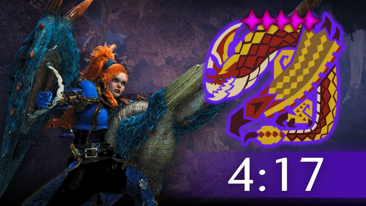 5★ Tempered Seregios | Lance Solo | 04'17''29 - MHWilds (PC)