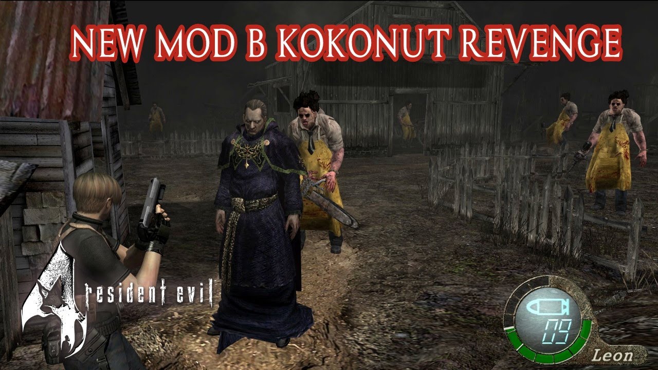 Resident Evil 4 UHD : Mod B Kokonut Revenge New Game Pro #2