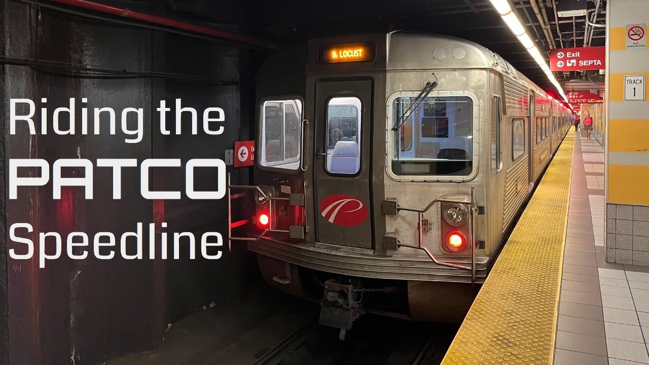 A short trip on the PATCO Speedline (featuring an unexpected stop)
