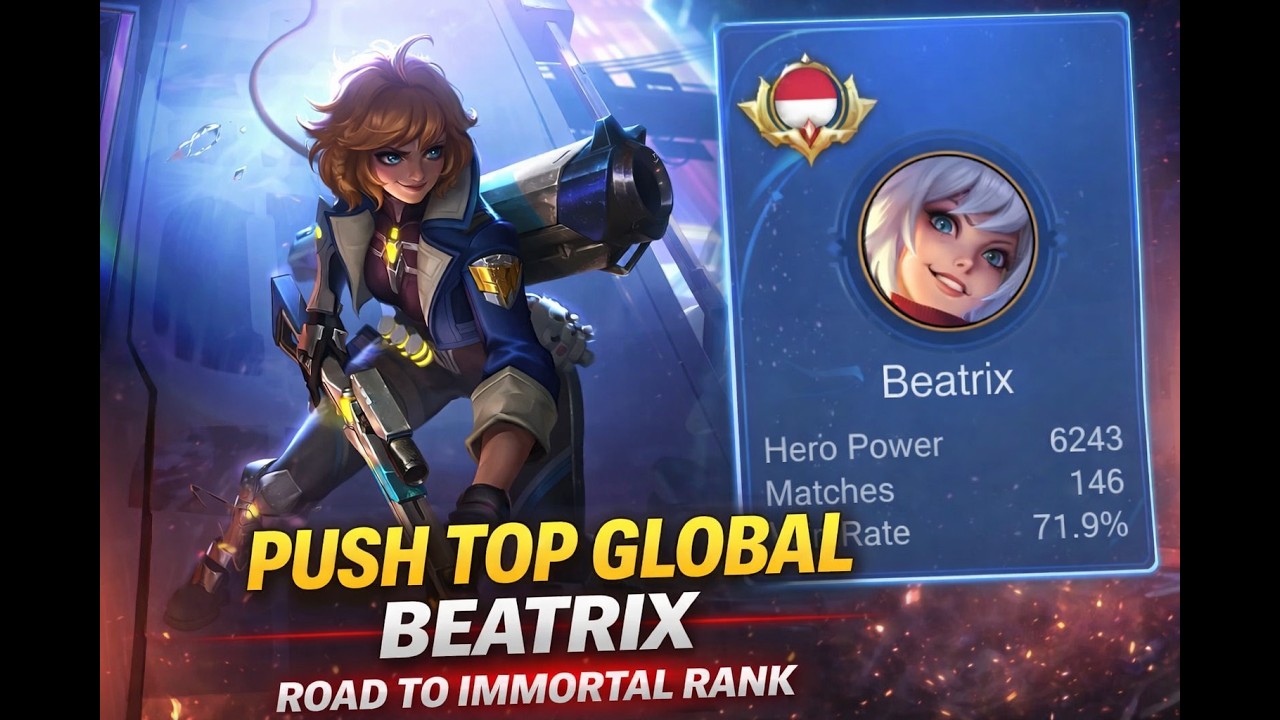 Push Global Beatrix #mobilelegends #mlbb