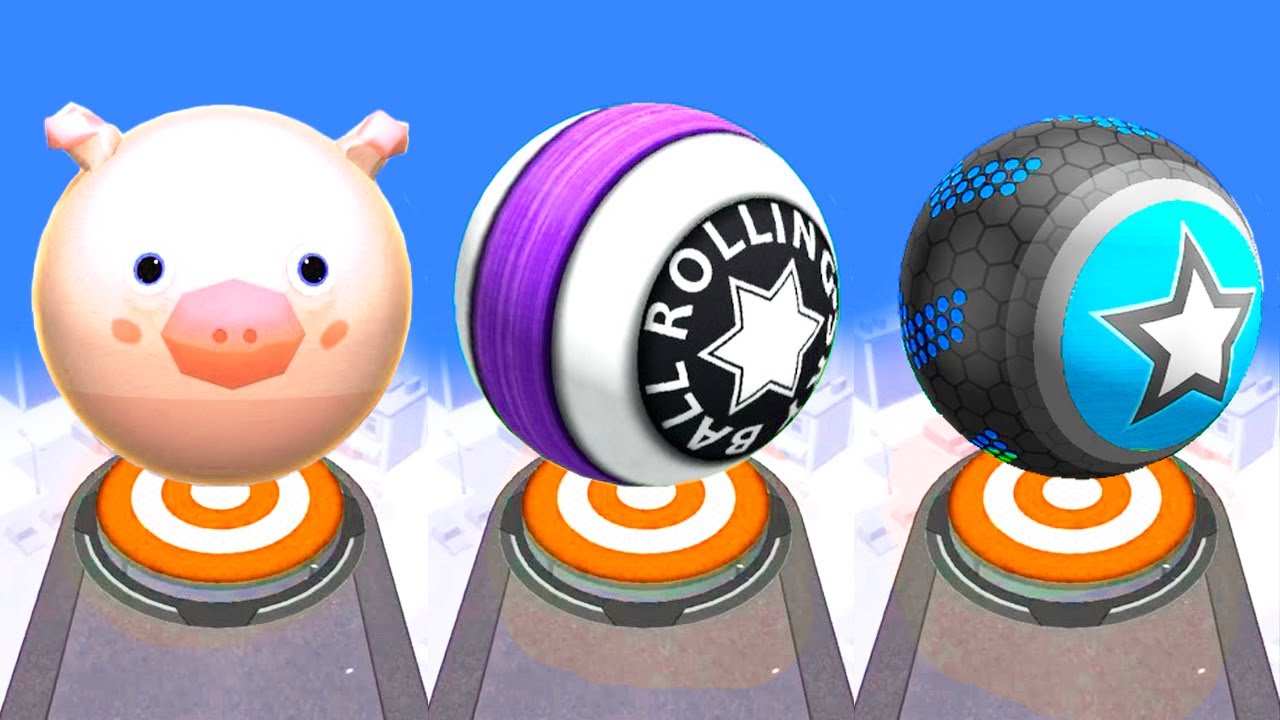 Each New Level Starts New Ball: Rollance vs Going Ball vs Fly Ball Jump vs Action Ball! Race-609