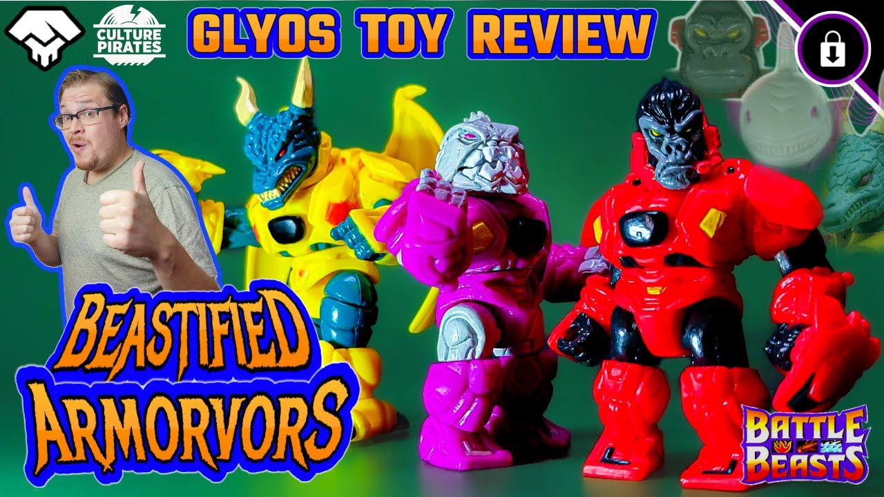 BEASTIFIED ARMORVORS!! - Onell Design & Culture Pirates (Battle Beast drop) | Glyos Toy Review
