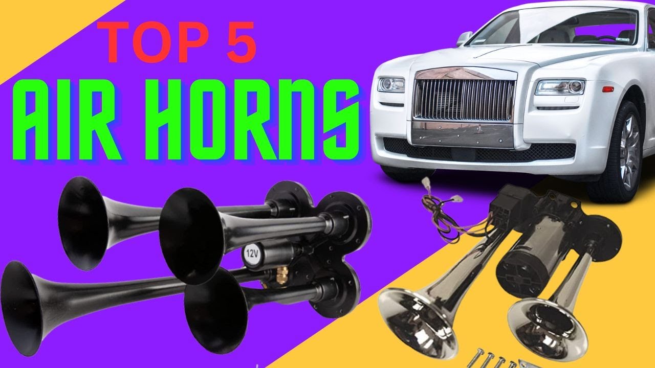 ⚡ Top 5 Best Air Horns in 2026 (Don&rsquo;t Buy Before Watching!)
